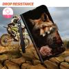 BWEGRHE Wallet Case for Samsung Galaxy S23 Ultra, Wrist Strap, PU Leather, TPU Inner Case, Magnetic Closure, Stand, Card Slot view 4