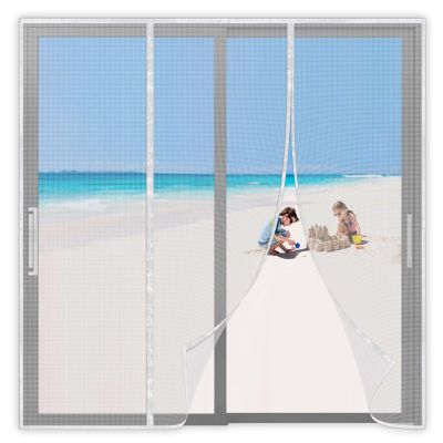Magnetic Insect Screen Door, 180 x 260 cm, White