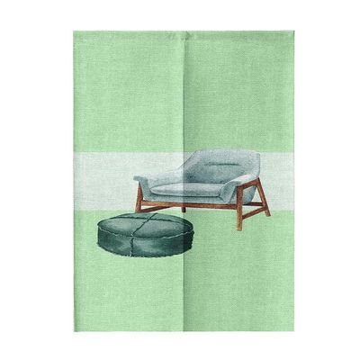 Hiseng Japanese Noren Doorway Curtain, Room Divider, 85 x 90 cm, Simple Life 9