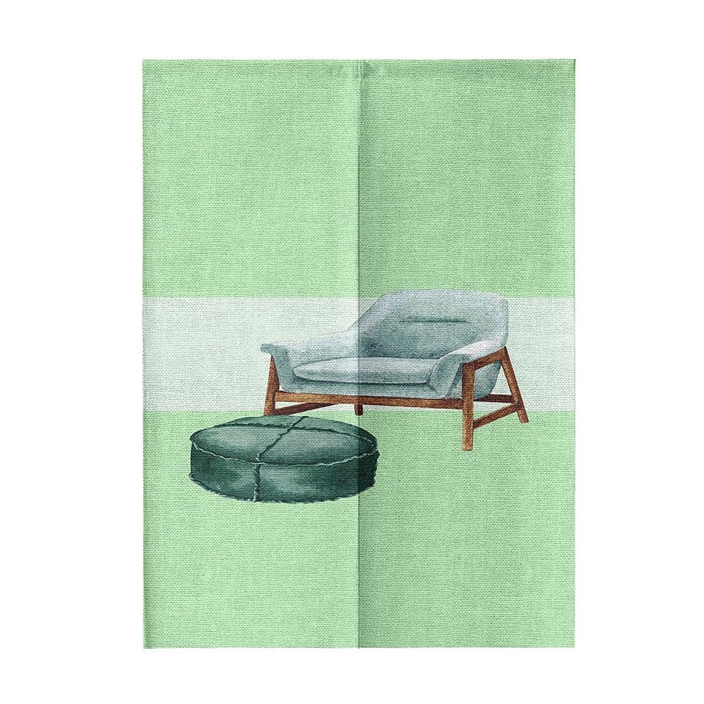 Hiseng Japanese Noren Doorway Curtain, Room Divider, 85 x 90 cm, Simple Life 9
