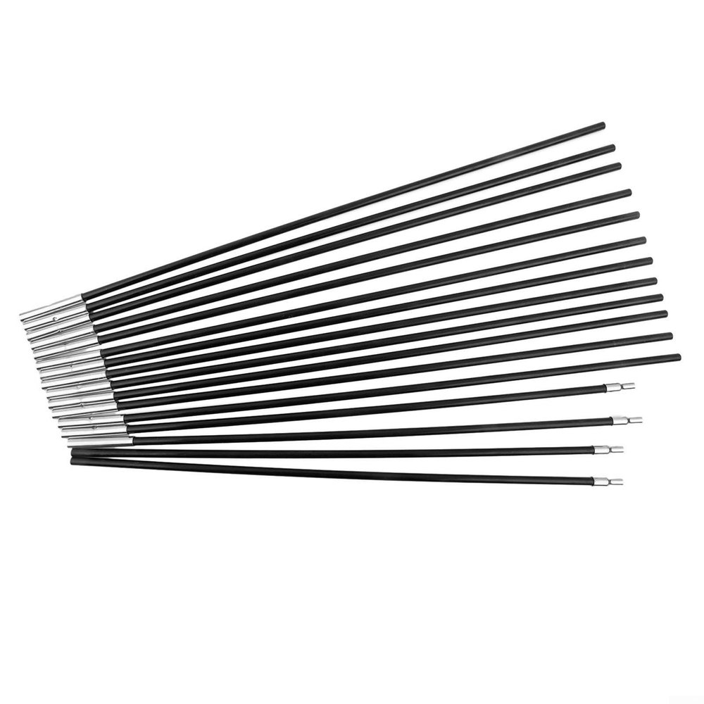 PNAJFUEL Fiberglass Tent Poles for Camping, Flexible Replacement Pole Set, 4.48 m
