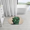 GaxfjRu Cactus Art Diatomaceous Earth Bath Mat view 3