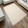 AKCILA Brussels Rectangular Gray Outdoor Rug 140 x 200 cm, Sisal Patio Rug, Weather-Resistant Balcony Rug, Washable Kitchen Rug view 1