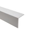 Quest Rigid PVC Angle Profile 27 x 27 mm, Without - Light Gray, 130 cm view 1