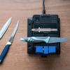 HOMOCONO 2-Piece Corundum Chainsaw Sharpening Stones for Precise Sharpening and Polishing of Metal view 4