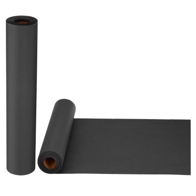 PATIKIL 2-Roll Drawing Paper, 15 in x 800 in, 80 GSM Black Kraft Paper
