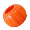 Orange Ceramic Pumpkin Vase for Fall Table Decor view 1