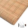 IkErna Retro Bamboo Roman Shade, Light-Filtering, Privacy & Sun Protection, 39 x 55 in view 4
