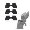 PLACKE 3-Piece Rubber Damping Pads for Xiaomi Mijia M365 Scooter, Red view 2
