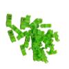 20 Canary Clip Leg Bands, 4 mm Green view 1