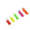 20 Canary Clip Leg Bands, 4 mm Green view 3