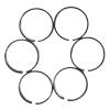 XUBOR 6-Pack 40 mm x 1.5 mm Piston Rings for HUS 142 Chainsaw view 1