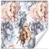 Muralo Self-Adhesive 3D Photo Wallpaper, Watercolor Flowers – 405 x 270 cm view 1