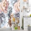 Muralo Self-Adhesive 3D Photo Wallpaper, Watercolor Flowers – 405 x 270 cm view 4