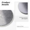 Pink Glitter Print Round Acrylic Refrigerator Magnet, 1 Pc view 4