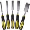 5-Piece Wood Chisel Set, Chrome Vanadium Steel, 8–38 mm view 1