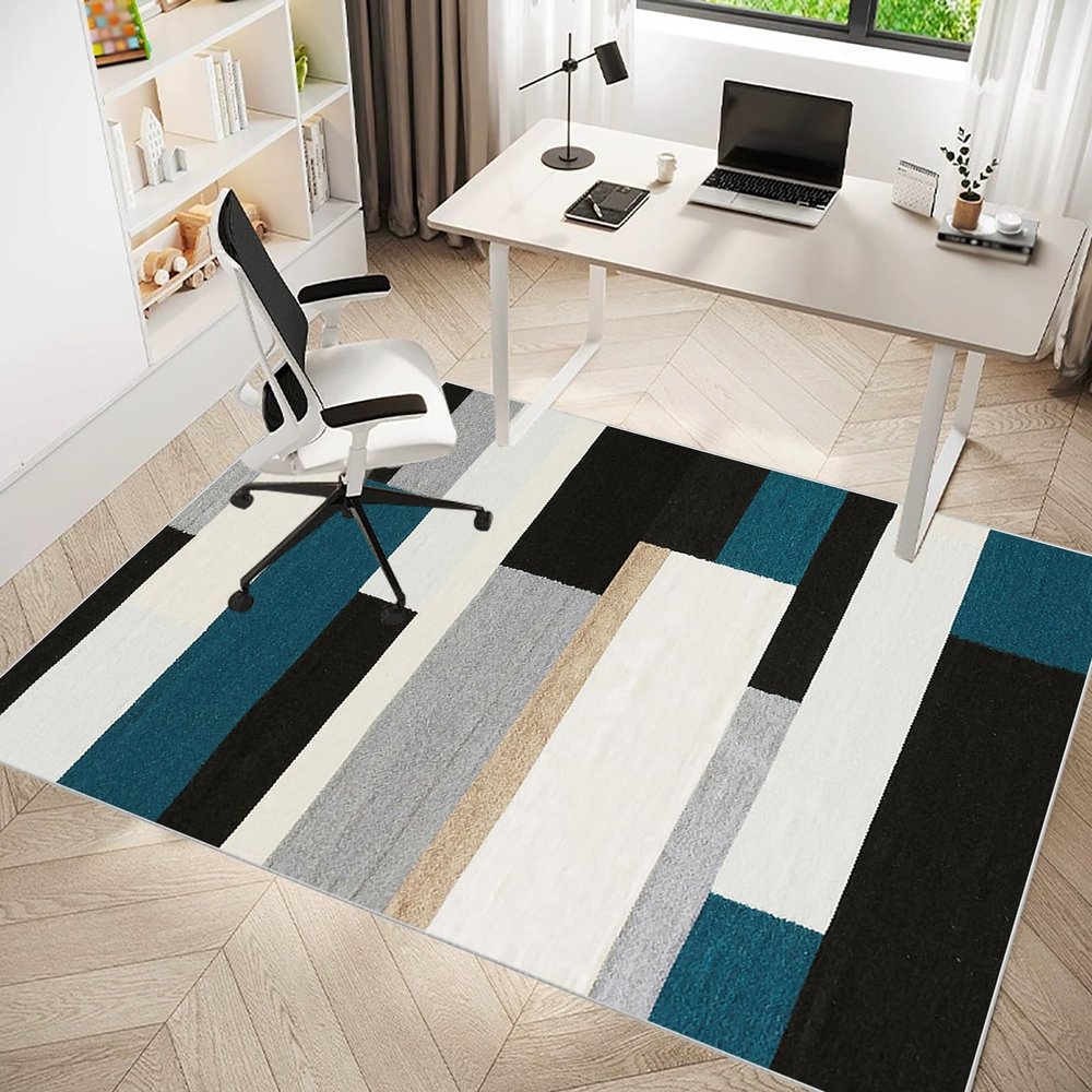 Office Chair Mat for Hard Floors and Carpets, 130 x 150 cm