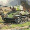 Cekog Tank Paint by Numbers Kit for Adults and Children, DIY Acrylic Canvas Painting, 45 x 60 cm, Unframed view 1