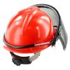 Red Chainsaw Safety Face Shield with Adjustable Headband view 1