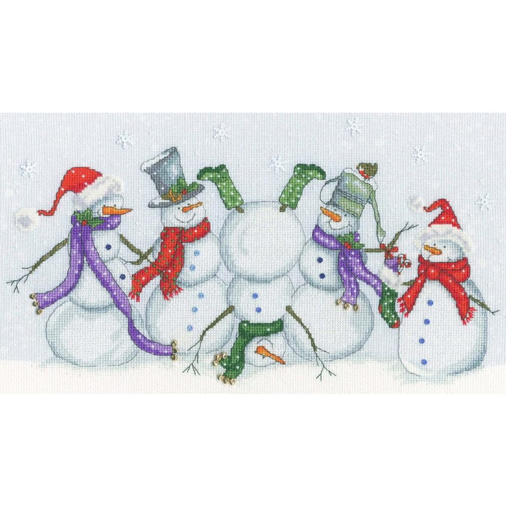 Bothy Threads The Home of Happy Stitching Cross-Stitch Kit, Frosty Jokes