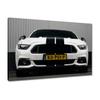 Printed Canvas Wall Art, 60 x 40 cm, White Sports Car, No. H8717Z_PC1E view 1