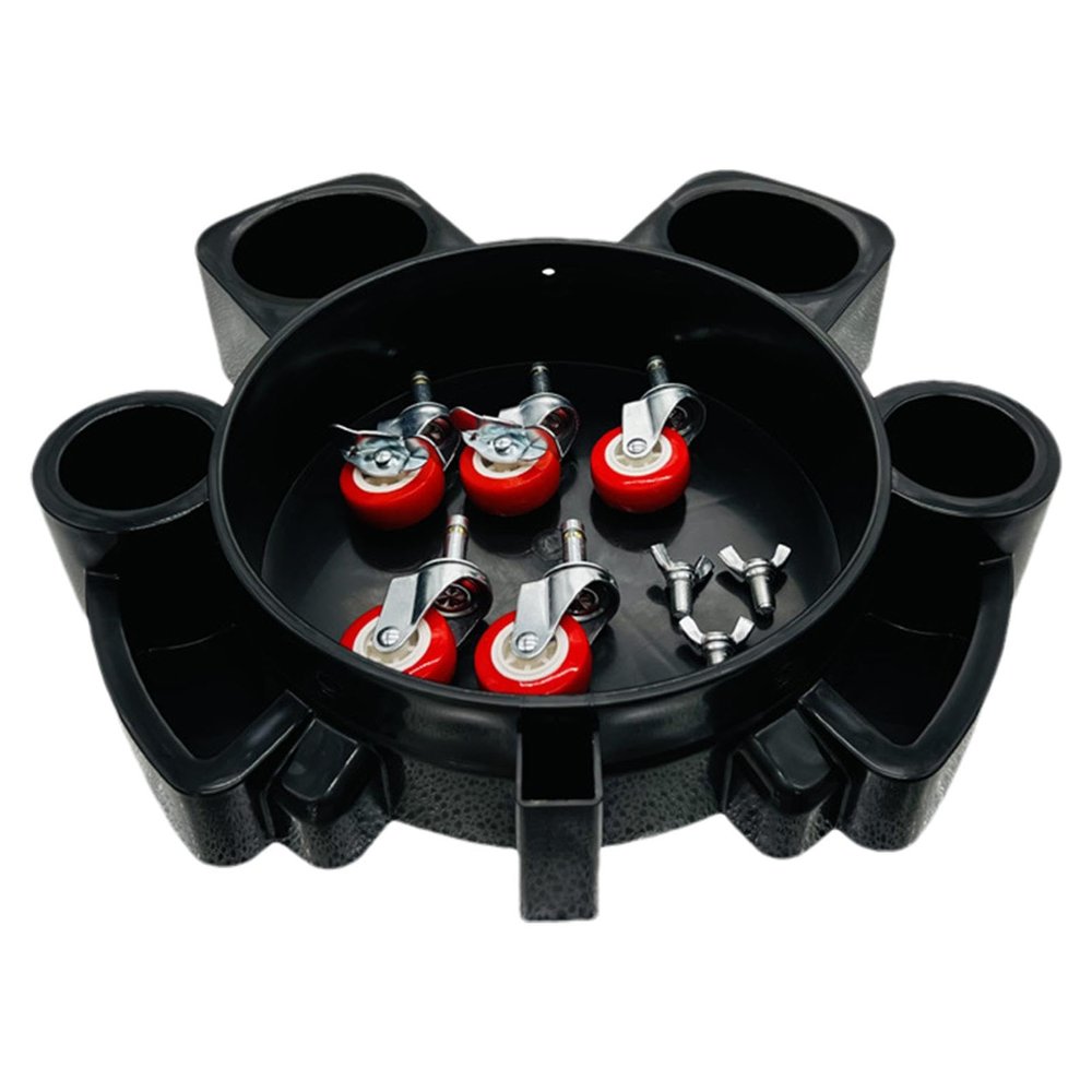 Car Bucket Roller, Car Wash Roller | Multifunctional Seated Mobile