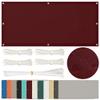 Heavy-Duty Waterproof Sun Shade Sail 1.8 x 2.2 m, Rectangular, Red view 1