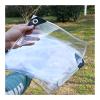 Heavy-Duty Transparent PVC Tarp, 0.35 mm Thick, Waterproof, Windproof, Dustproof, Tear-Resistant, with Grommets, for Greenhouses, Balconies and Gardens (4 x 4 m/13.1 x 13.1 ft) view 3