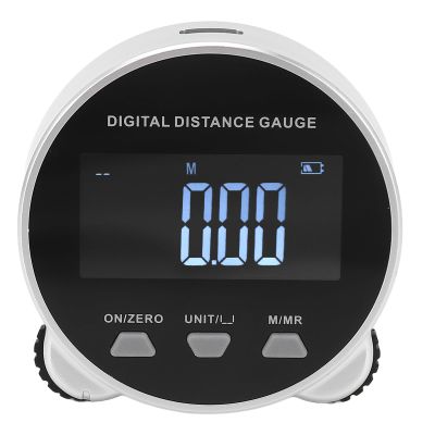 Digital Distance Measuring Device with Rechargeable LCD Display