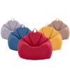 Odot Bean Bag Cover, Solid Color, No Filling, Removable, Purple, XL (100 x 120 cm) view 3