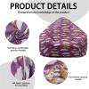 Odot Bean Bag Cover, Solid Color, No Filling, Removable, Purple, XL (100 x 120 cm) view 4