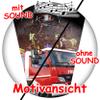 Firefighter School Cone with Sound, Glitter, Name and Bow view 4