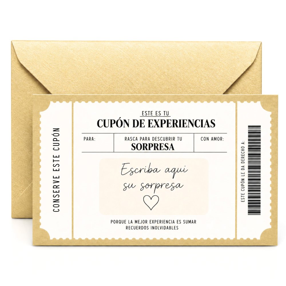 Experience Scratch Card Gift Voucher