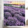 Lavender Shower Curtain 180 x 200 cm with 12 Hooks view 2