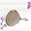 Thickened Cotton Yoga Stretch Strap for Men, White view 4