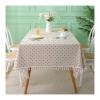 Epinki Tablecloth, Style 1, Daisy Polyester Tablecloth, Washable Beer Table Cover, 130 x 180 cm view 1