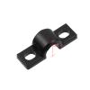 Mewutal Black 8 mm U-Shaped Cable Clamps with Screws, 20-Pack view 3