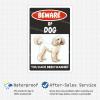 MUYIASER "Beware of Dog" Warning Sign, Poodle, You Have Been Warned, Aluminum, 8 x 12 in view 4