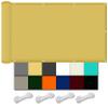 Shade Sail 360 x 550 cm, 98% UV Protection, Waterproof, Wind-Resistant, Privacy Screen, Cream view 1