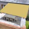 Shade Sail 360 x 550 cm, 98% UV Protection, Waterproof, Wind-Resistant, Privacy Screen, Cream view 4