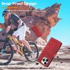 GoodcAcy Flip Wallet Case for iPhone 16 Pro Max, Leather, Red view 3