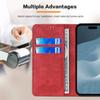 GoodcAcy Flip Wallet Case for iPhone 16 Pro Max, Leather, Red view 4