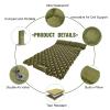 ISCBAFYX Ultralight Inflatable Double Sleeping Mat with Pillow view 4