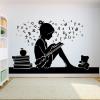 YYZOVBNN Reading Wall Decal for Kids, Inspirational Vinyl Sticker, 42 x 70 cm view 1