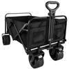Gardlov Folding Utility Wagon with Wide Wheels for Garden, Beach and Outings, with Brake, Adjustable Handle, 100 kg Capacity, 75 L view 1