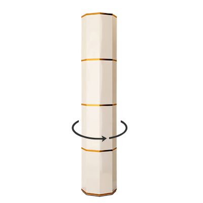 Generic Shoe Rack, Vertical Multifunctional Round Storage Rack for Entryway, Bedroom or Dressing Room