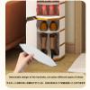 Generic Shoe Rack, Vertical Multifunctional Round Storage Rack for Entryway, Bedroom or Dressing Room view 3
