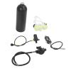 Jiawu Mini Scuba Tank, Portable Pressure Reducer, 2 L Refillable Diving Oxygen Tank for Underwater Exploration (Black) view 4