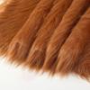 Duories 10 cm x 180 cm Fluffy Faux Fur Trim, Faux Fur Fabric Ribbon for Sewing, Clothing and Christmas Decor, Coffee view 1