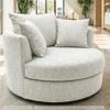 novely Clearance KAMEN Melange Upholstery Fabric with Subtle Shimmer, 1 Linear Meter | Color: 01 White-Gray view 4